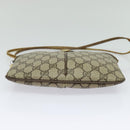 GUCCI GG Supreme Web Sherry Line Shoulder Bag PVC Beige 904 02 047 Auth 115823-5