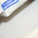 BURBERRY Nova Check Blue Label Hand Bag Canvas Leather Gold White Auth 115844-12