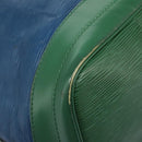 LOUIS VUITTON Epi Noe Shoulder Bag Bicolor Green Blue M44044 LV Auth 115857-15