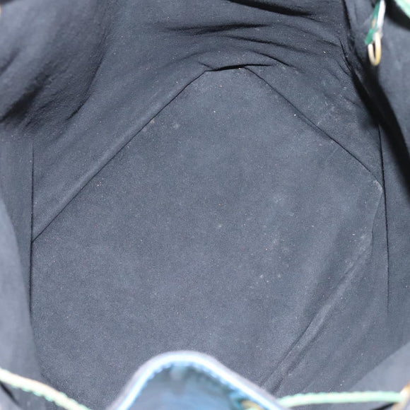 LOUIS VUITTON Epi Noe Shoulder Bag Bicolor Green Blue M44044 LV Auth 115857