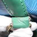LOUIS VUITTON Epi Noe Shoulder Bag Bicolor Green Blue M44044 LV Auth 115857-12
