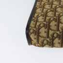 Christian Dior Trotter Canvas Shoulder Bag Beige Auth 115861-15