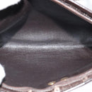 Christian Dior Trotter Canvas Shoulder Bag Beige Auth 115861-12