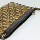 Christian Dior Trotter Canvas Shoulder Bag Beige Auth 115861-6