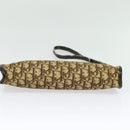 Christian Dior Trotter Canvas Shoulder Bag Beige Auth 115861-5