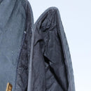 BALLY Hand Bag Nylon Black Gold Auth 115889-18