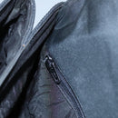 BALLY Hand Bag Nylon Black Gold Auth 115889-23