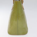 LOUIS VUITTON Monogram Vernis Houston Hand Bag Baby Blue M91005 LV Auth 115892-4