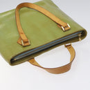 LOUIS VUITTON Monogram Vernis Houston Hand Bag Baby Blue M91005 LV Auth 115892-6