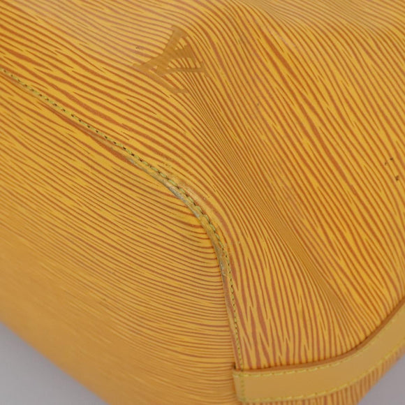 LOUIS VUITTON Epi Petit Noe Shoulder Bag Yellow M44109 LV Auth 115896