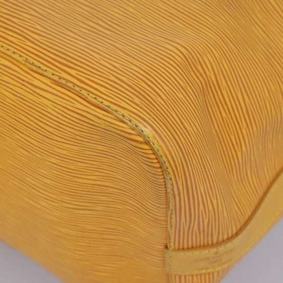 LOUIS VUITTON Epi Petit Noe Shoulder Bag Yellow M44109 LV Auth 115896