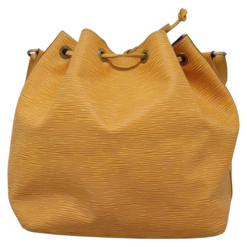 LOUIS VUITTON Epi Petit Noe Shoulder Bag Yellow M44109 LV Auth 115896 - 0