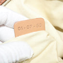 Chloe Paddington Hand Bag Leather Beige Gold Silver Auth 115904V-12