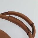 Chloe Paddington Hand Bag Leather Beige Gold Silver Auth 115904V-14