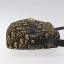 Christian Dior Trotter Canvas Shoulder Bag Black Auth 115917-3