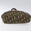 Christian Dior Trotter Canvas Shoulder Bag Black Auth 115917-5