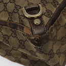 GUCCI GG Canvas Tote Bag Beige 141472 Auth 115948-14