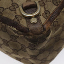 GUCCI GG Canvas Tote Bag Beige 141472 Auth 115948-16