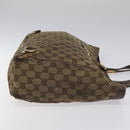 GUCCI GG Canvas Tote Bag Beige 141472 Auth 115948-3