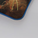 LOUIS VUITTON Celty Pochette Plat Pouch Koons Rubens M64617 LV Auth 115961AM-15