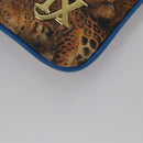 LOUIS VUITTON Celty Pochette Plat Pouch Koons Rubens M64617 LV Auth 115961SAM-16