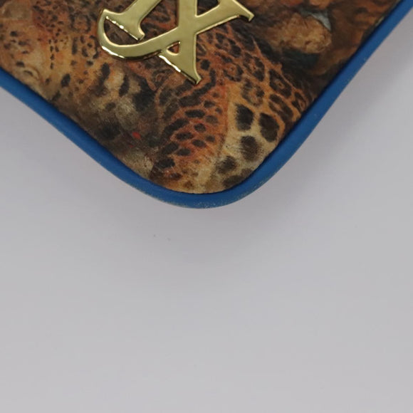 LOUIS VUITTON Celty Pochette Plat Pouch Koons Rubens M64617 LV Auth 115961AM