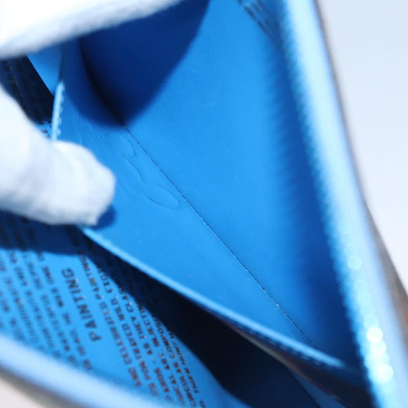 LOUIS VUITTON Celty Pochette Plat Pouch Koons Rubens M64617 LV Auth 115961AM