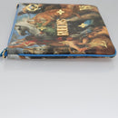 LOUIS VUITTON Celty Pochette Plat Pouch Koons Rubens M64617 LV Auth 115961SAM-4