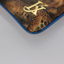 LOUIS VUITTON Celty Pochette Plat Pouch Koons Rubens M64617 LV Auth 115961AM-14