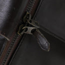 Christian Dior Trotter Canvas Suitcase Brown Auth 115962-11