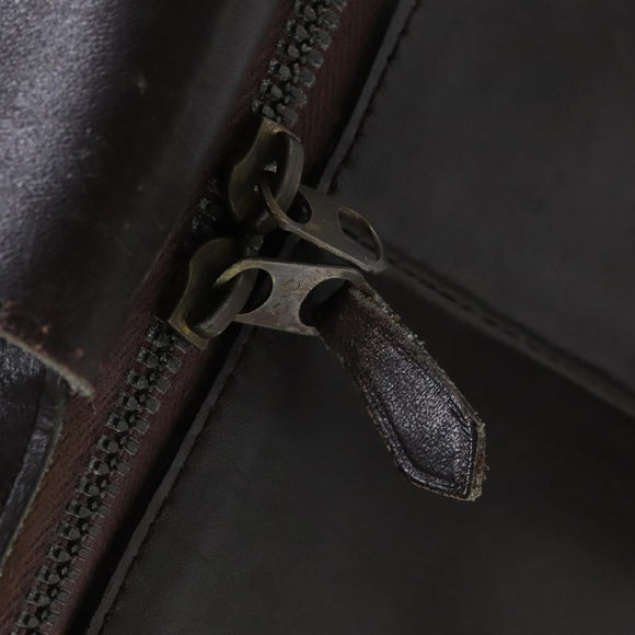 Christian Dior Trotter Canvas Suitcase Brown Auth 115962