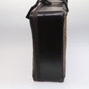 Christian Dior Trotter Canvas Suitcase Brown Auth 115962-3