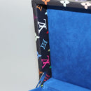 LOUIS VUITTON Multicolor Coffret 8 Montor Jewelry Box Black M13128 Auth 115973SM-20