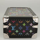 LOUIS VUITTON Multicolor Coffret 8 Montor Jewelry Box Black M13128 Auth 115973SM-3