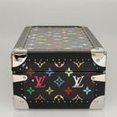 LOUIS VUITTON Multicolor Coffret 8 Montor Jewelry Box Black M13128 Auth 115973SM-4