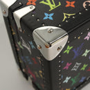 LOUIS VUITTON Multicolor Coffret 8 Montor Jewelry Box Black M13128 Auth 115973SM-7
