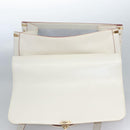LOUIS VUITTON Suhari Extravagan Hand Bag Leather White M91803 LV Auth 115974S-18