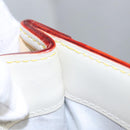 LOUIS VUITTON Suhari Extravagan Hand Bag Leather White M91803 LV Auth 115974S-26