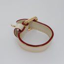 LOUIS VUITTON Suhari Extravagan Hand Bag Leather White M91803 LV Auth 115974S-27