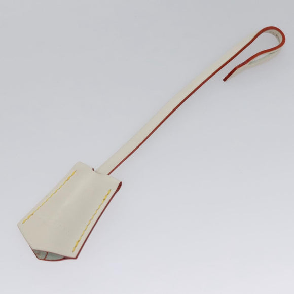 LOUIS VUITTON Suhari Extravagan Hand Bag Leather White M91803 LV Auth 115974S