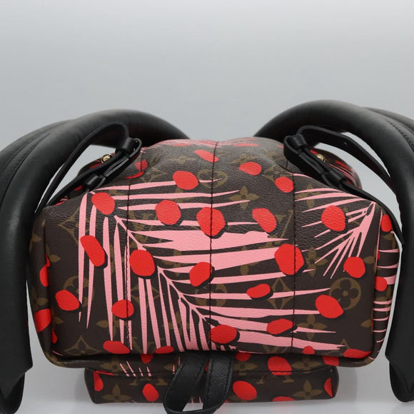 LOUIS VUITTON Monogram jungle Dot Palm Springs PM Backpack M41981 Auth 115982SV