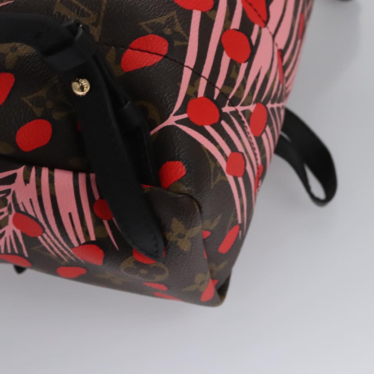 LOUIS VUITTON Monogram jungle Dot Palm Springs PM Backpack M41981 Auth 115982SV LOUIS VUITTON Monogram jungle Dot Palm Springs PM Backpack  main image 4