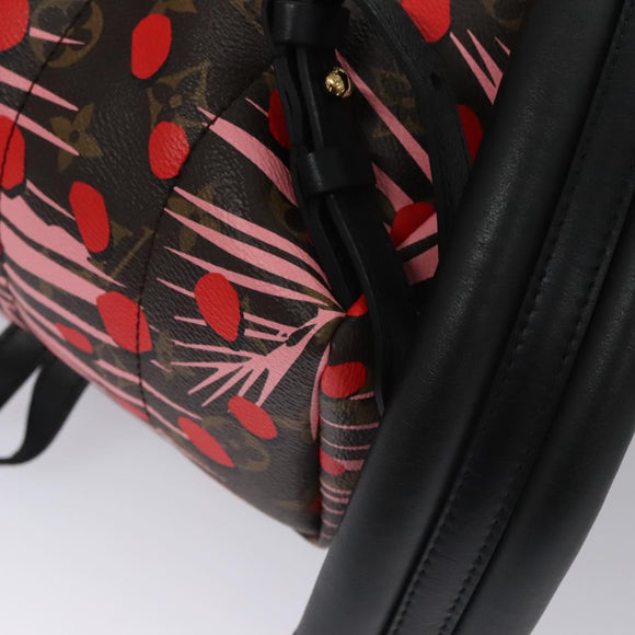 LOUIS VUITTON Monogram jungle Dot Palm Springs PM Backpack M41981 Auth 115982SV
