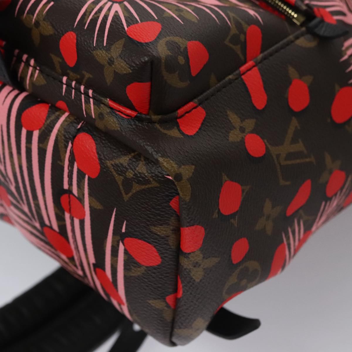 LOUIS VUITTON Monogram jungle Dot Palm Springs PM Backpack M41981 Auth 115982SV LOUIS VUITTON Monogram jungle Dot Palm Springs PM Backpack  main image 3