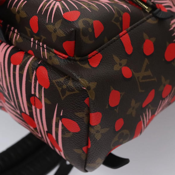 LOUIS VUITTON Monogram jungle Dot Palm Springs PM Backpack M41981 Auth 115982SV