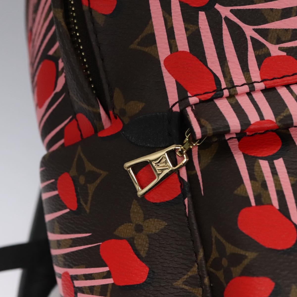 LOUIS VUITTON Monogram jungle Dot Palm Springs PM Backpack  display picture 1