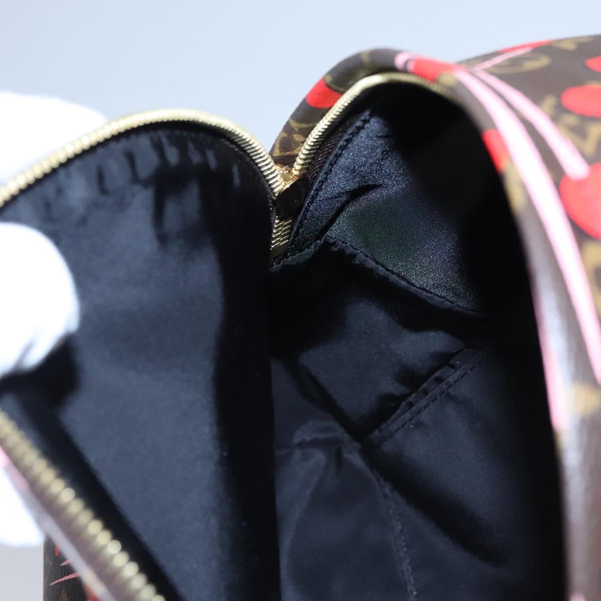 LOUIS VUITTON Monogram jungle Dot Palm Springs PM Backpack M41981 Auth 115982SV LOUIS VUITTON Palm Springs PM Monogram Jungle Dots Backpack  main image 2