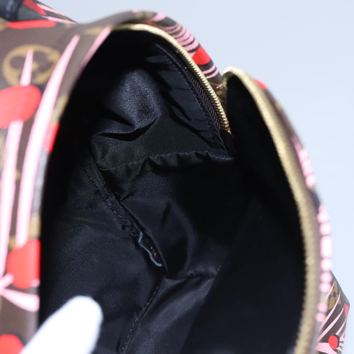 LOUIS VUITTON Monogram jungle Dot Palm Springs PM Backpack 
