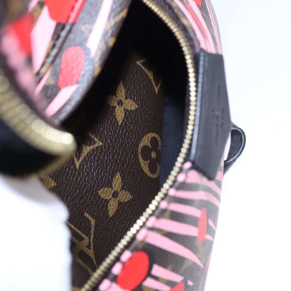 LOUIS VUITTON Monogram jungle Dot Palm Springs PM Backpack  display picture 2