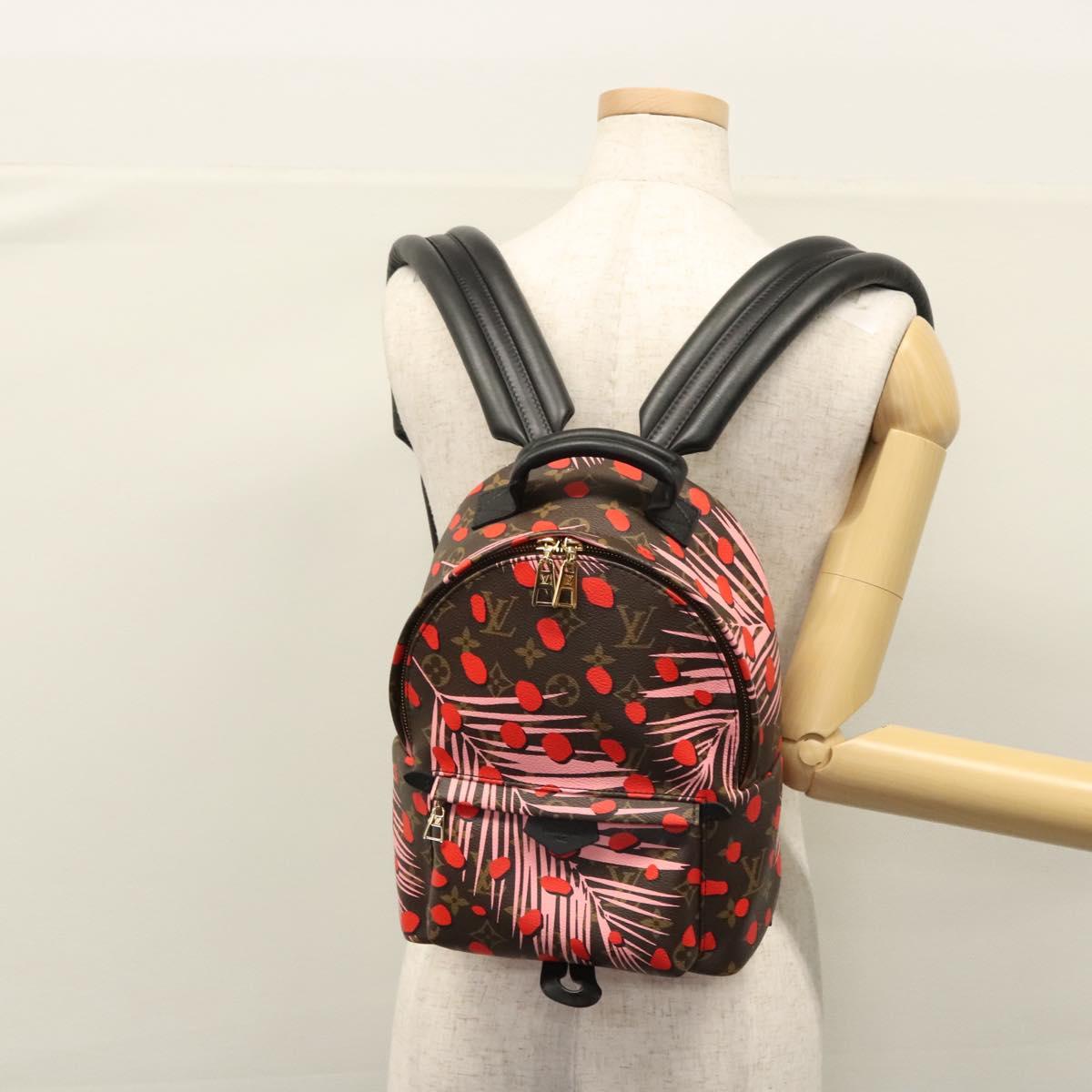 LOUIS VUITTON Monogram jungle Dot Palm Springs PM Backpack  display picture 1